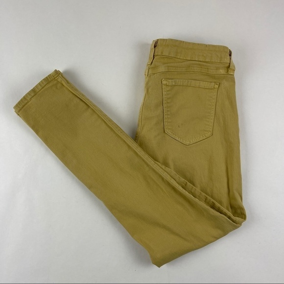Just USA Jeans Womens Juniors Size 11 Mustard Yellow - Picture 1 of 9